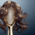 hairbrush full of hair