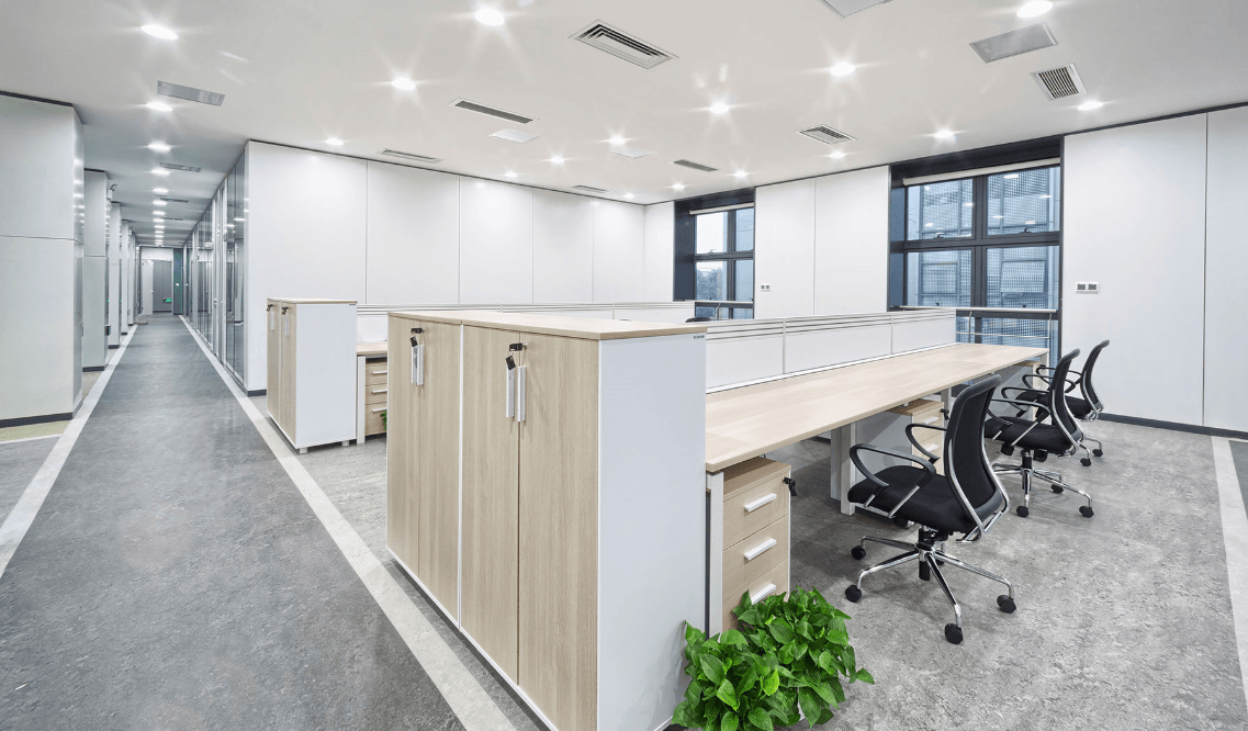 Daily office cleaning of shared surfaces
