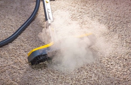 Disinfecting carpets