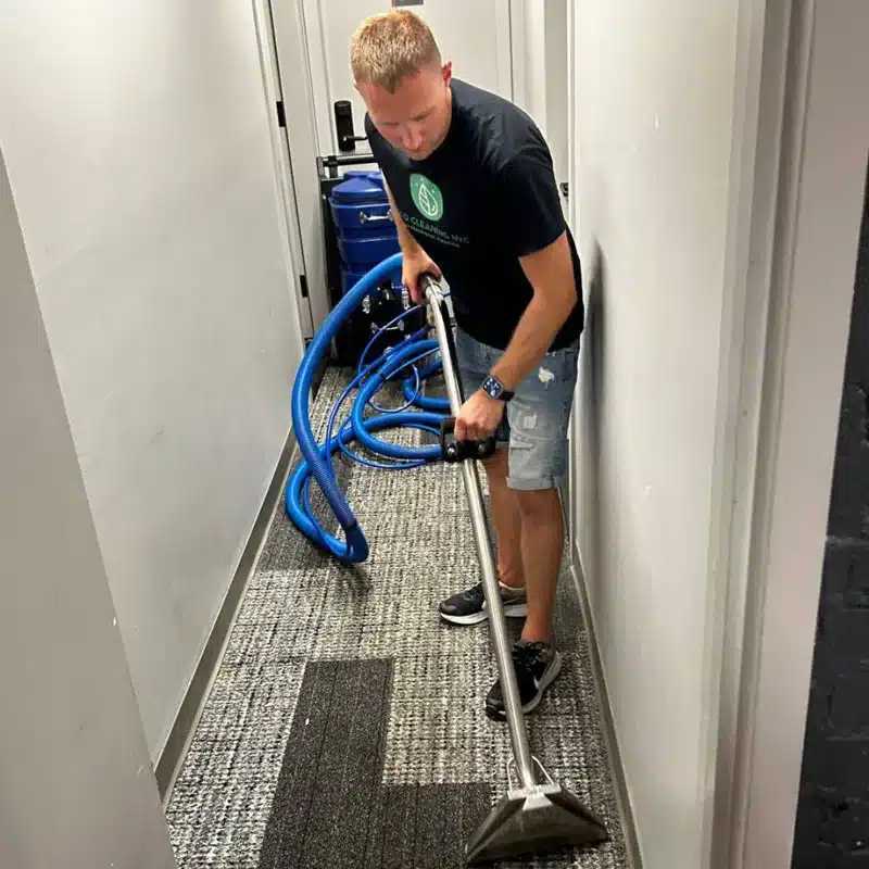 A-cleaner-is-vacuuming-1