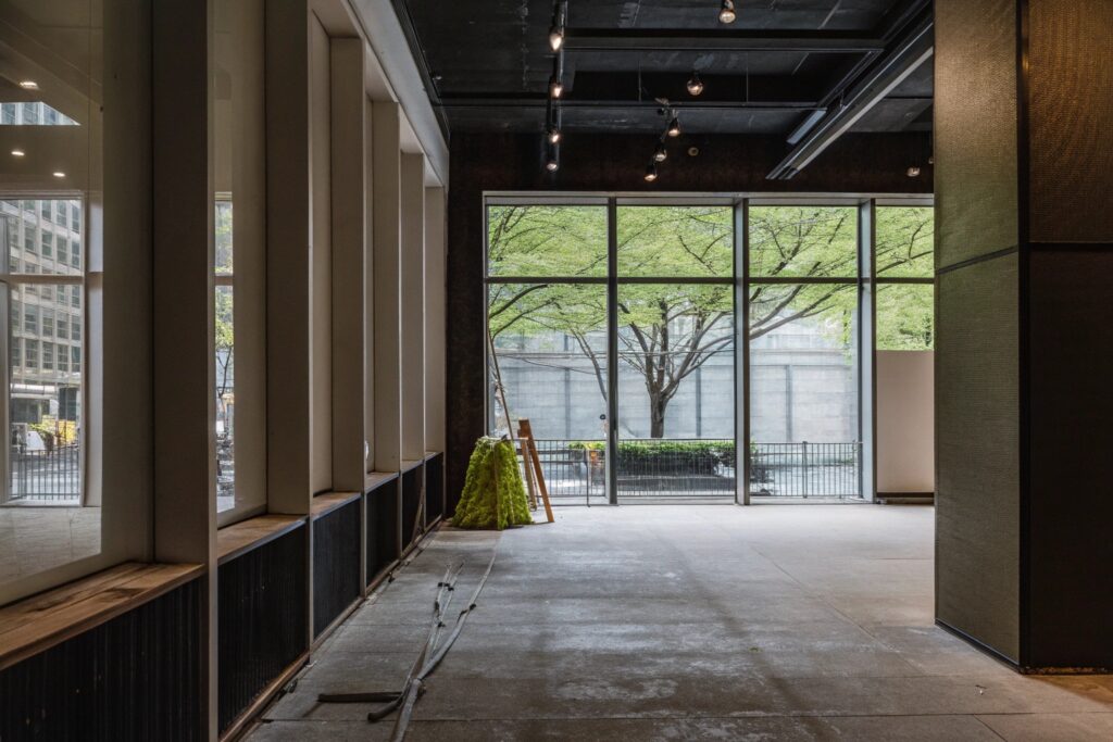 Commercial build-out space in NYC cleaned and ready before opening