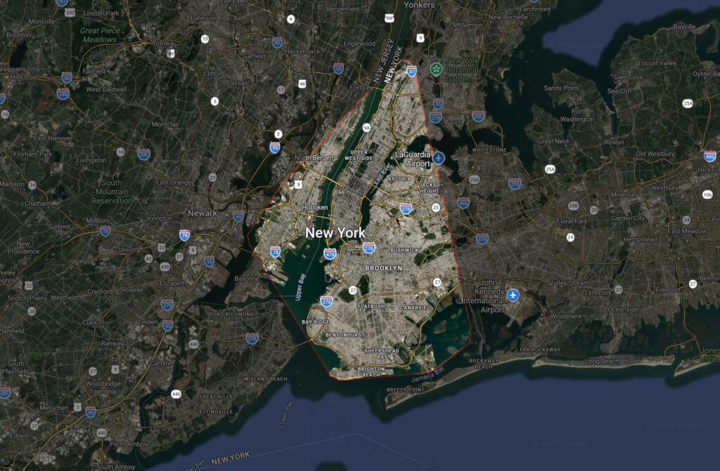 Eco cleaning service areas map